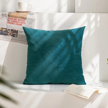 Cushion Cover Velvet Decorative Pillowcase for Sofa Living Room Car Housse De Coussin 45*45 Decorative Pillow Cover