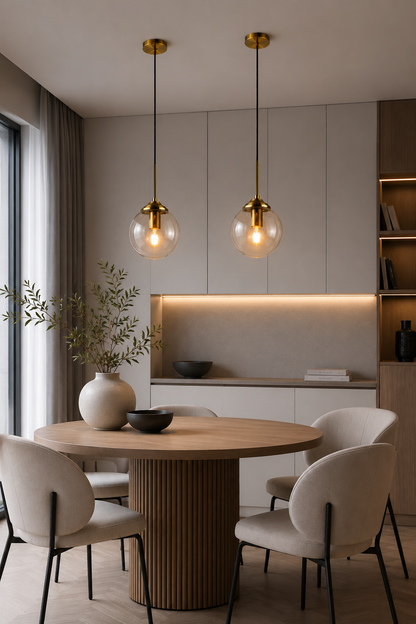 Modern Pendellampa i Glas – Elegant Nordisk Design