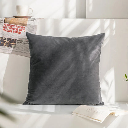 Cushion Cover Velvet Decorative Pillowcase for Sofa Living Room Car Housse De Coussin 45*45 Decorative Pillow Cover