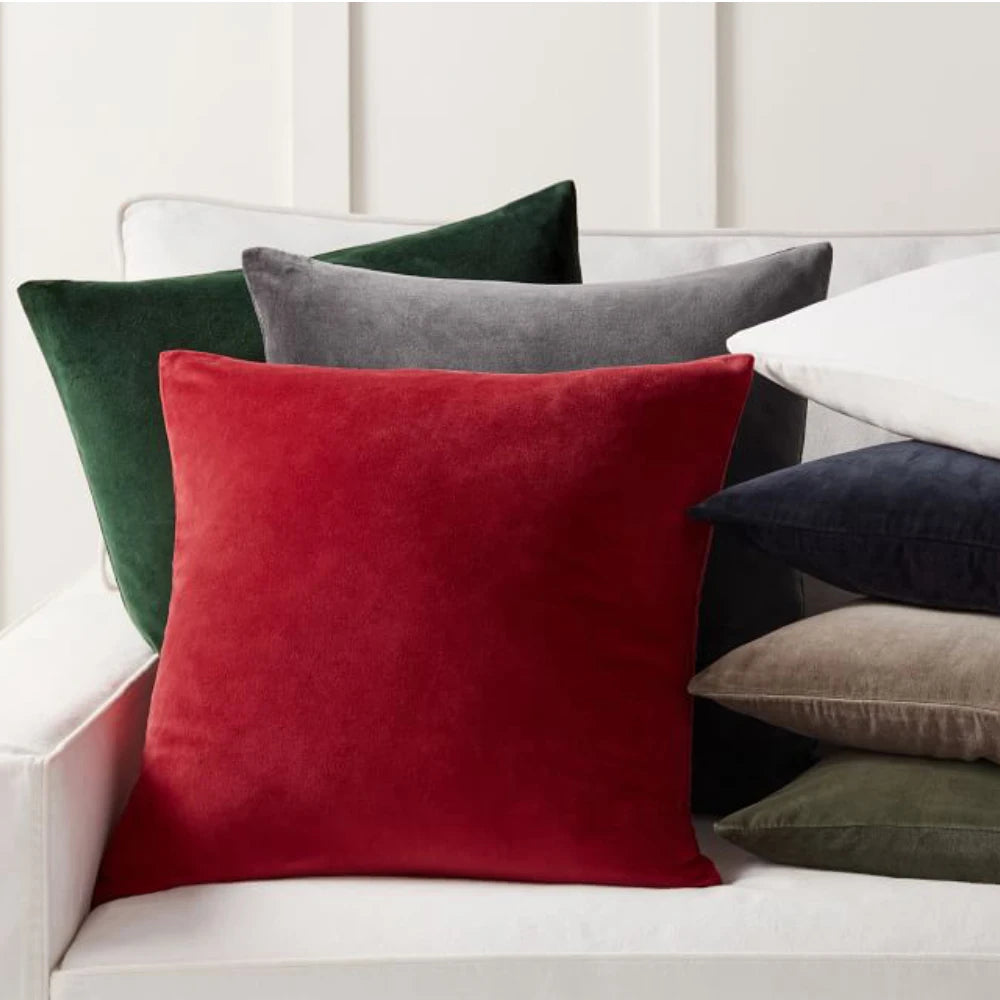 Cushion Cover Velvet Decorative Pillowcase for Sofa Living Room Car Housse De Coussin 45*45 Decorative Pillow Cover