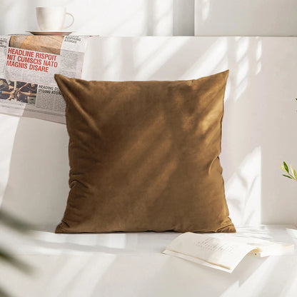 Cushion Cover Velvet Decorative Pillowcase for Sofa Living Room Car Housse De Coussin 45*45 Decorative Pillow Cover