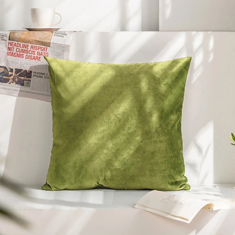 Cushion Cover Velvet Decorative Pillowcase for Sofa Living Room Car Housse De Coussin 45*45 Decorative Pillow Cover