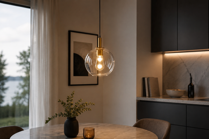 Modern Pendellampa i Glas – 1 Lampa