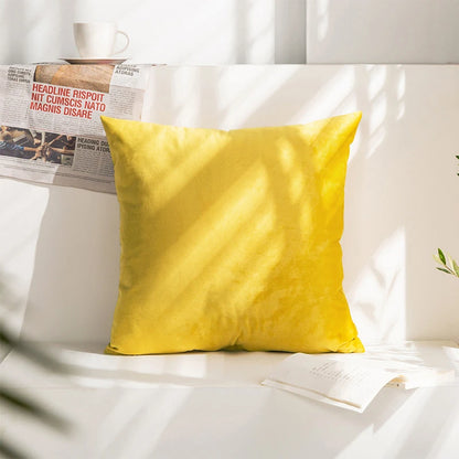 Cushion Cover Velvet Decorative Pillowcase for Sofa Living Room Car Housse De Coussin 45*45 Decorative Pillow Cover